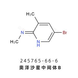 5-溴-N,3-二甲基吡啶-2-胺 奥泽沙星中间体B(中七)245765-66-6