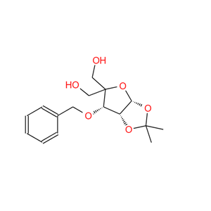 3-O-苄基-4-C-羟甲基-1,2-O-异亚丙基-ALPHA-D-呋喃核糖,3-O-BENZYL-4-(HYDROXYMETHYL-1,2-O-ISOPROPYLIDENE)-ALPHA-D-ERYTHROPENTOFURANOSE