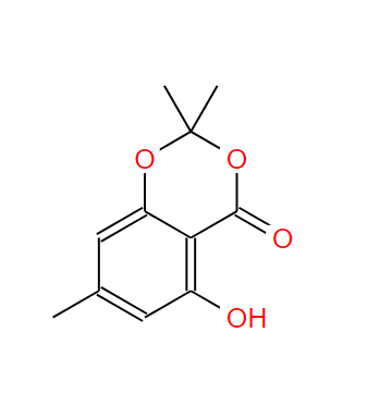 5-羟基-2,2,7-三甲基-4H-13-苯并二氧杂环己烷-4-酮,4H-1,3-Benzodioxin-4-one, 5-hydroxy-2,2,7-trimethyl-