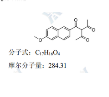 3-（6-甲氧基-2-萘基）戊烷-2,4-二酮