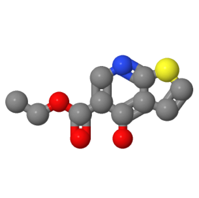 4-羥基噻吩并[3,2-B]吡啶-5-甲酸乙酯,4-HYDROXYTHIENO[2,3-B]PYRIDINE-5-CARBOXYLIC ACID ETHYL ESTER