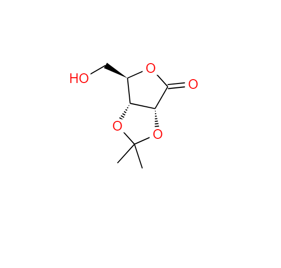 2,3-O-异亚丙基-D-核糖酸 gamma-内酯,2,3-O-Isopropylidene-D-ribonic gamma-lactone