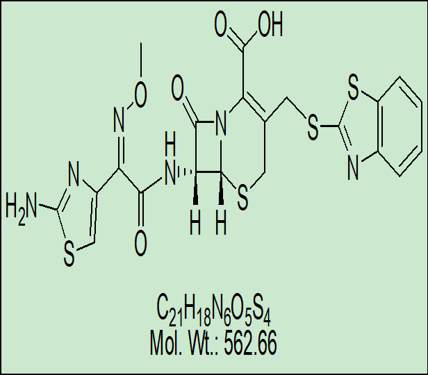 头孢噻肟苯并噻唑