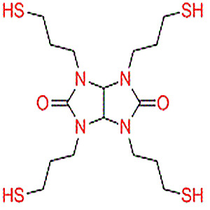 四氫-1,3,4,6-四(3-巰基丙基)-咪唑并[4,5-d]咪唑-2,5(1H,3H)-二酮,Imidazo[4,5-d]imidazole-2,5(1H,3H)-dione, tetrahydro-1,3,4,6-tetrakis(3-mercaptopropyl)-