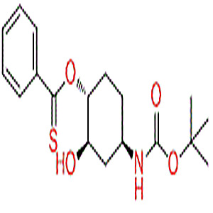 {(1R,2R,4R)-4-[(叔丁氧羰基)-氨基]-2-羥基環(huán)己基}苯硫代酯,{(1R,2R,4R)-4-[(tert-butoxycarbonyl)-amino]-2-hydroxy-cyclohexyl} benzene-carbothioate