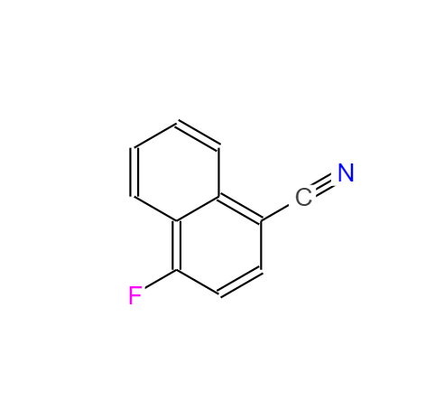 4-氟萘-1-甲腈,1-CYANO-4-FLUORONAPHTHALENE