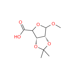 2,3-邻异亚丙基-1-邻甲基-D-核糖酸