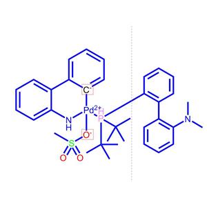 2-(二叔丁基膦)-2'-(N,N-二甲胺)-联苯基](2'-氨基-1,1'-联苯-3-基)钯(II)甲磺酸盐1445085-92-6