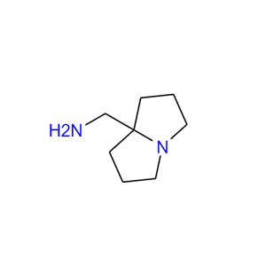 (六氢-1H-吡咯里嗪-7a-基)甲胺,(tetrahydro-1H-pyrrolizin-7a(5H)-ylmethyl)amine(SALTDATA: 2HCl)