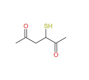 3-巯基-2,5-己二酮,2,5-Hexanedione, 3-mercapto-