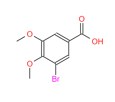 5-溴-3,4-二甲氧基苯甲酸,3-BROMO-4,5-DIMETHOXYBENZOIC ACID