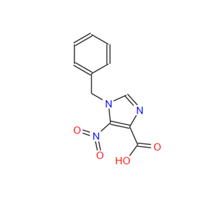 5-硝基-1-(苯基甲基)-1H-咪唑-4-羧酸
