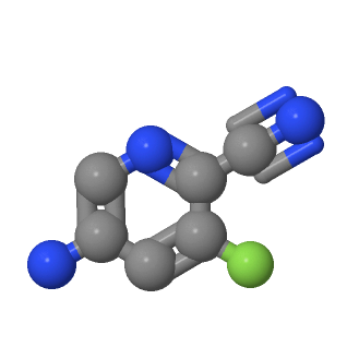 3-氟-5-氨基吡啶-2-甲酸,2-Pyridinecarbonitrile,5-amino-3-fluoro-(9CI)