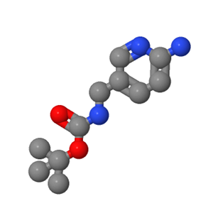 叔丁基((6-氨基吡啶-3 - 基)甲基)氨基甲酸,(6-amino-pyridin-3-ylmethyl)-carbamic acid tert-butyl ester
