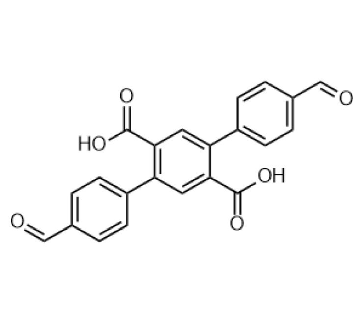 2,5-二(4'-甲?；交?對苯二甲酸,4,4''-diformyl-[1,1':4',1''-terphenyl]-2',5'-dicarboxylic acid