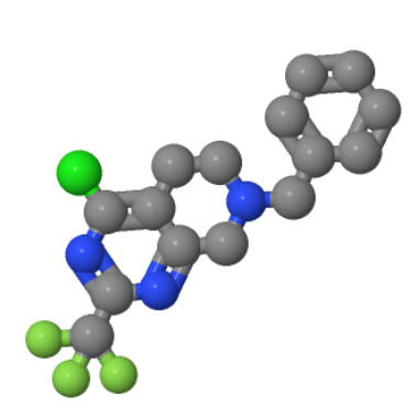 7-苄基-4-氯-2-(三氟甲基)-5,6,7,8-四氢吡啶并[3,4-D]嘧啶,7-benzyl-4-chloro-2-(trifluoromethyl)-5,6,7,8-tetrahydropyrido[3,4-d]pyrimidine