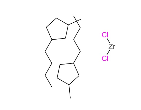 双(1-丁基-3-甲基环戊二烯基)二氯化锆,Bis(1-butyl-3-methylcyclopentadienyl)zirconium dichloride