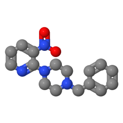 1-苄基-4-(3-硝基吡啶-2-基)哌嗪,1-Benzyl-4-(3-nitropyridin-2-yl)piperazine