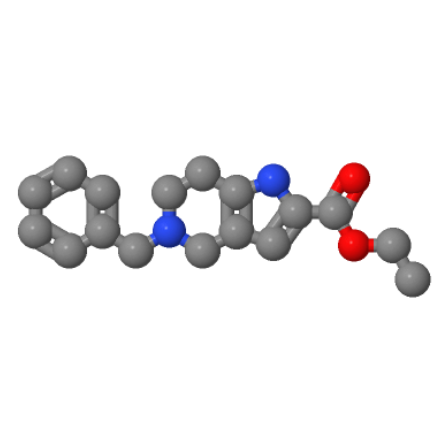 5-苄基-4,5,6,7-四氢-1H-吡咯并[3,2-C]吡啶-甲酸乙酯,ethyl 5-benzyl-4,5,6,7-tetrahydro-1H-pyrrolo[3,2-c]pyridine-2-carboxylate