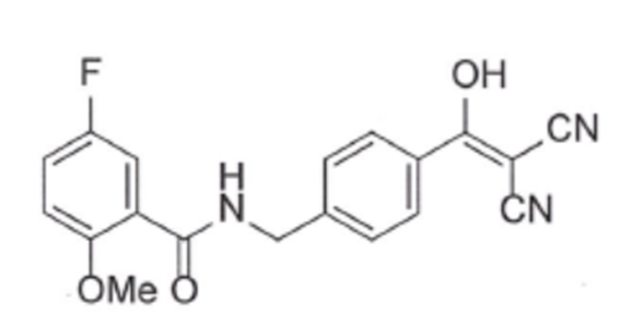 N-(4-(2,2-二氰基-1-羟基乙烯基)苄基)-5-氟-2-甲氧基苯甲酰胺,N-(4-(2,2-dicyano-1-hydroxyvinyl)benzyl)-5-fluoro-2-methoxybenzamide