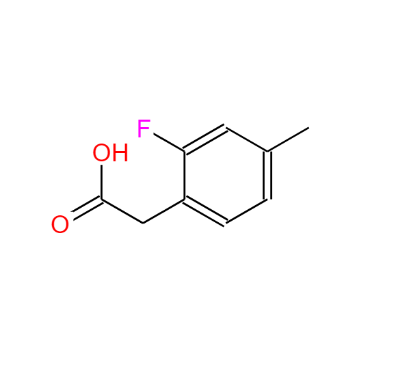 2-氟-4-甲基苯乙酸,2-FLUORO-4-METHYLPHENYLACETIC ACID