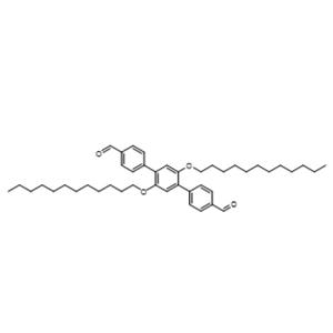 2',5'-双(十二烷氧基)-[1,1':4',1''-三联苯]-4,4''-二甲醛 886448-84-6