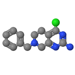7-苄基-4-氯-5,6,7,8-四氢吡啶并[3,4-D]嘧啶-2-胺；859825-79-9