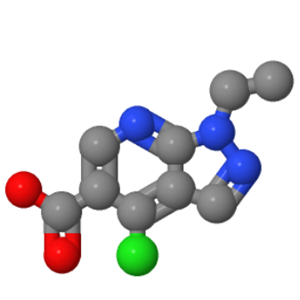 4-氯-1-乙基-1H-吡唑并[3,4-B]吡啶-5-甲酸；59060-16-1