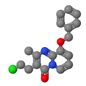 3-(2-氯乙基)-2-甲基-9-苄氧基-4H-吡啶并[1,2A]嘧啶-4酮；147687-17-0
