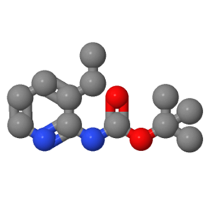 N-(3-乙基-2-吡啶基)氨基甲酸叔丁酯,CARBAMIC ACID, (3-ETHYL-2-PYRIDINYL)-, 1,1-DIMETHYLETHYL ESTER