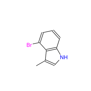 3-甲基-4-溴-1H-吲哚,4-Bromo-3-methyl-indole