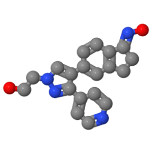 2,3-二氢-5-[1-(2-羟基乙基)-3-(4-吡啶基)-1H-吡唑-4-基]-1H-茚-1-酮肟,GDC-0879