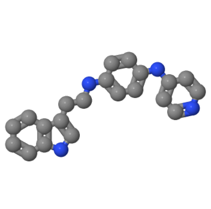 N-[2-(1H-吲哚-3-基)乙基]-N'-(4-吡啶基)-1,4-苯二胺,N-[2-(1H-Indol-3-yl)ethyl]-N'-(4-pyridinyl)-1,4-benzenediamine