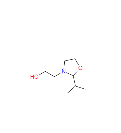 2-(1-甲乙基)-3-惡唑啉乙醇,3-Oxazolidineethanol,2-(1-methylethyl)-(9CI)