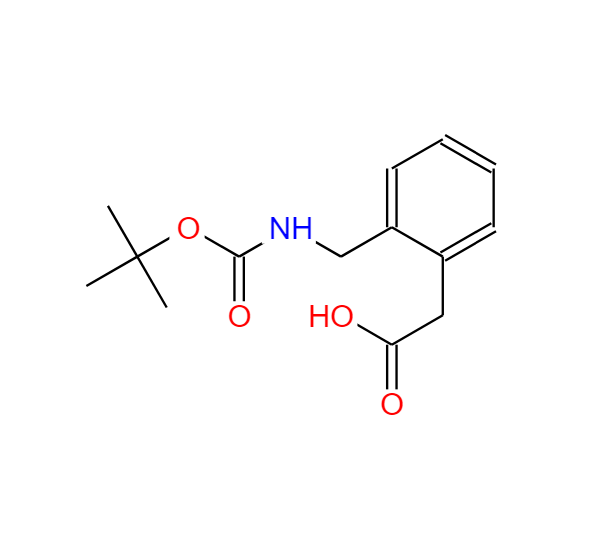 Boc-2-氨甲基苯乙酸,2-(Boc-aminomethyl)phenylacetic acid