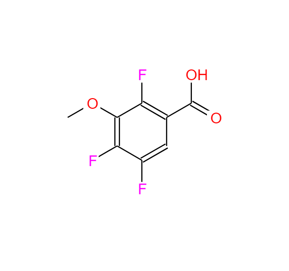 2,4,5-三氟-3-甲氧基苯甲酸,3-Methoxy-2,4,5-trifluorobenzoic acid