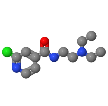 2-氯-N-[2-(二乙氨基)乙基]吡啶-4-甲酰胺,2-chloro-N-[2-(diethylamino)ethyl]pyridine-4-carboxamide