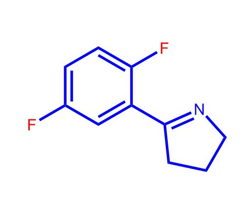 5-(2,5-二氟苯基)-3,4-二氢-2H-吡咯,5-(2,5-difluorophenyl)-3,4-dihydro-2H-pyrrole