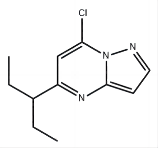 7-氯-5-(3-戊基)吡唑并[1,5-A]嘧啶