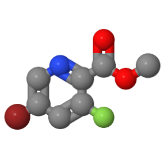 5-溴-3-氟吡啶-2-甲酸甲酯,Methyl 5-broMo-3-fluoropyridine-2-carboxylate