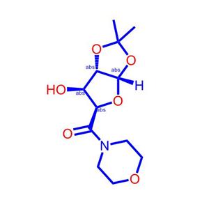 ((3AS,5R,6S,6AS)-6-羟基-2,2-二甲基四氢呋喃并[2,3-d][1,3]二氧杂环戊烯-5-基)(吗啉代)甲酮1103738-19-7