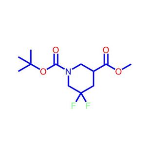 1-叔丁基3-甲基5,5-二氟哌啶-1,3-二羧酸酯1255667-06-1