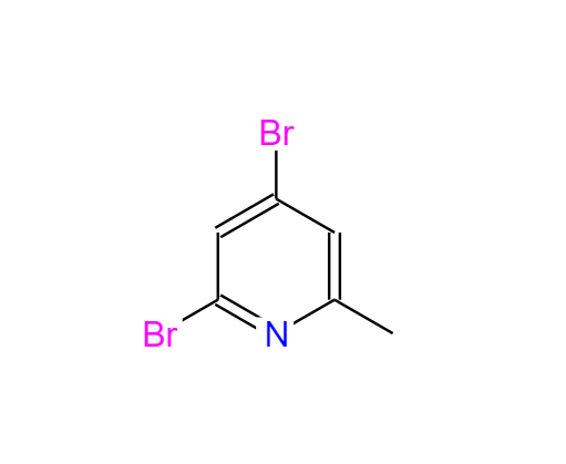2,4-二溴-6-甲基吡啶,2,4-DIBROMO-6-METHYLPYRIDINE