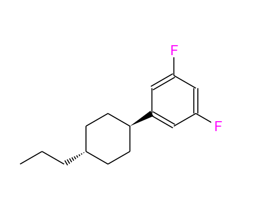 3,5-(反式-4-丙基环己基)二氟苯,1,3-Difluor-5-(trans-4-propylcyclohexyl)-benzol