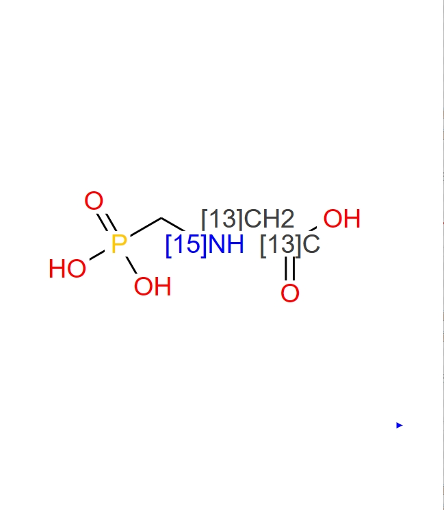 草甘膦-13C2，15N,Glyphosate-13C15N