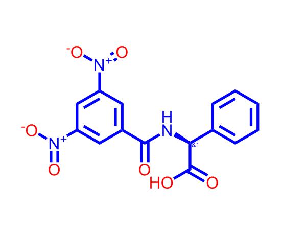 (R)-N-3,5-二硝基苯甲酰基苯甘氨酸,(R)-(-)-N-(3,5-Dinitrobenzoyl)-Alpha-Phenylglycine