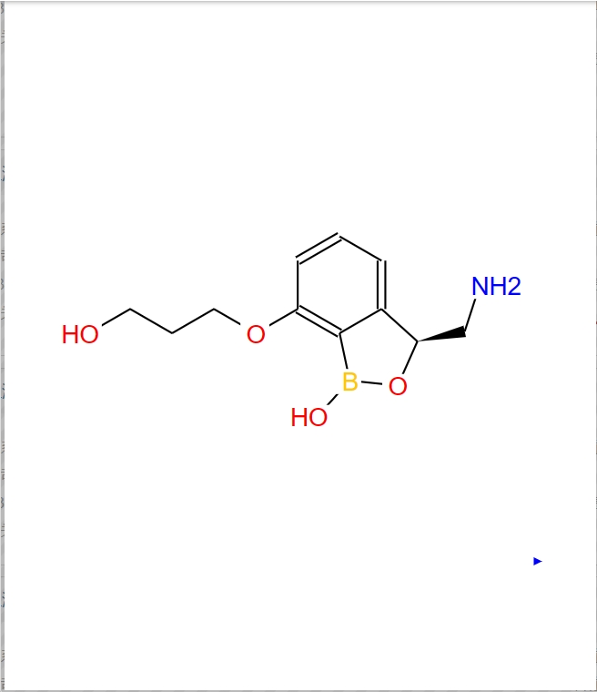 3-[[(3S)-3-(氨基甲基)-1,3-二氢-1-羟基-2,1-苯并氧杂硼戊环-7-基]氧基]-1-丙醇盐酸盐,(S)-3-(aMinoMethyl)-7-(3-hydroxypropoxy)benzo[c][1,2]oxaborol-1(3H)-ol