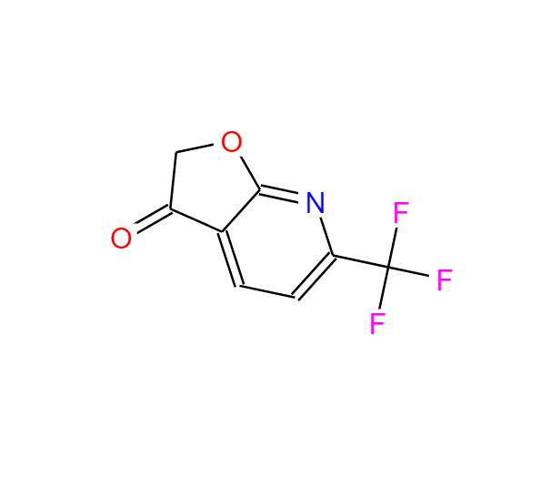 呋喃并[2，3-b]吡啶-3(2H)-酮，6-(三氟甲基),Furo[2,3-b]pyridin-3(2H)-one, 6-(trifluoromethyl)-