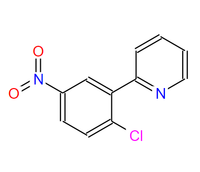 2-(2-氯-5-硝基苯基)吡啶,2-(2-chloro-5-nitrophenyl)pyridine