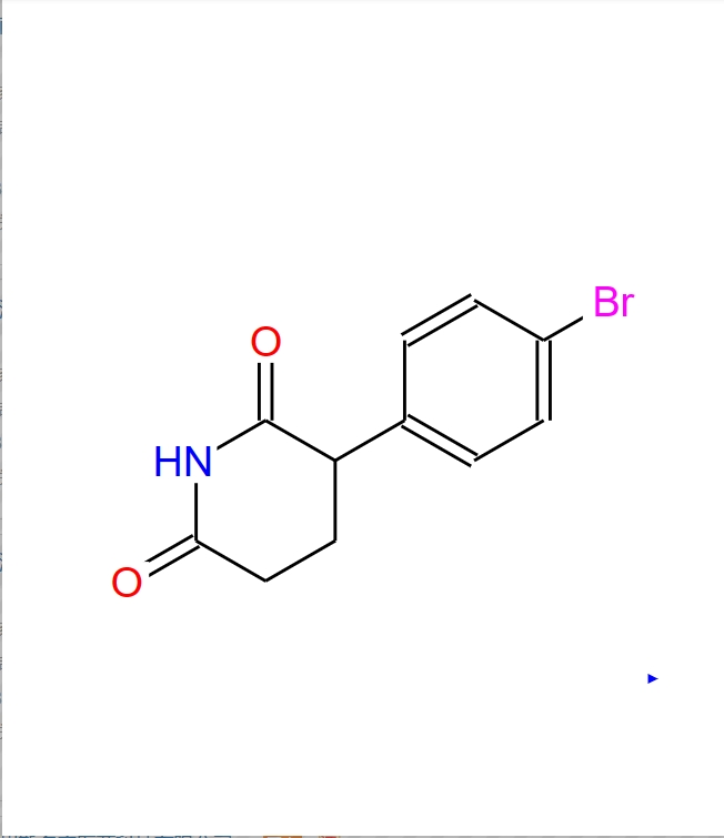 3-(4-溴苯基)哌啶-2,6-二酮,2,6-Piperidinedione, 3-(4-bromophenyl)-